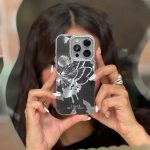 قاب  illusion Butterfly دور لنز نگینی (کدC1842)