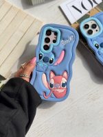 قاب سیلیکونی Stitch Couple (کدC1970) - تصویر 2