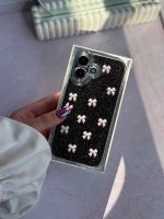 قاب پاپیون صورتی شاین آیفون ، سامسونگ ، شیائومی (کدC2059) - تصویر 5