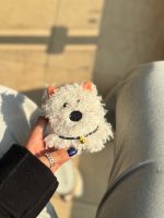 کاور ایرپاد سگ سفید زنگوله دار پشمالو (کدa0202) - تصویر 4