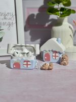 کاور ایرپاد سیلیکونی خونه با آویز خرسی (کدa0256) - تصویر 4