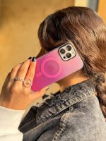 قاب Pink Glow & Aqua Breeze مگ سیف دار (کدC1909) - تصویر 2