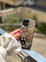 قاب نقاشی پروانه آینه ای با آویز آیفون (کدC2056) - تصویر 2