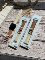 بند اپل واچ چرمی mocha mousse (کدw5059) - تصویر 4