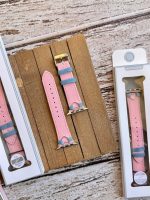 بند اپل واچ کبریتی صورتی قلبی (کدw5064) - تصویر 2