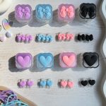 محافظ آداپتور 20 وات آیفون قلب و پاپیون رنگی (4تکه) (کدa0176)