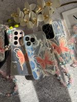 قاب پروانه رز فلای با آویز سامسونگ و شیائومی (کدC2148) - تصویر 5