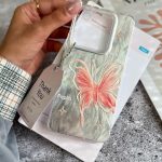 قاب پروانه رز فلای با آویز سامسونگ و شیائومی (کدC2148)