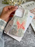 قاب پروانه رز فلای با آویز سامسونگ و شیائومی (کدC2148) - تصویر 3