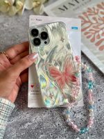 قاب پروانه رز فلای با آویز آیفون (کدC2147) - تصویر 2