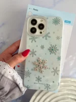 قاب برف و ستاره آیفون (کدC2194)