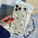 قاب ابر شاینی با آویز ابری (کدC2190)