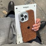 قاب موبایل پلنگی چرمی - تصویر 3