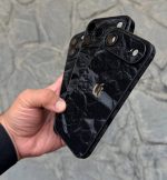 قاب موبایل مخملی شید مشکی - تصویر 6