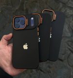 قاب موبایل دارک کیس مشکی نارنجی - Image 2