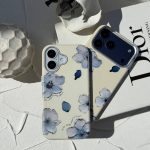 قاب موبایل گل آنیمون چرمی - Image 5