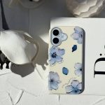 قاب موبایل گل آنیمون چرمی - Image 7