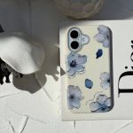 قاب موبایل گل آنیمون چرمی - Image 10
