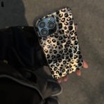 قاب موبایل پلنگی شاینی گلدن - Image 5