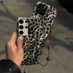 قاب موبایل پلنگی شاینی گلدن - Image 6