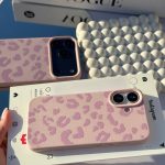 قاب موبایل پلنگی صورتی TPU - Image 10