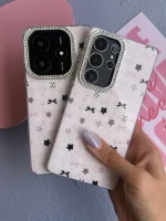 قاب Kawaii Pink Star سامسونگ و شیائومی (کدC2216)