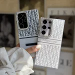 قاب White Christian Dior دور لنز نگین سامسونگ و شیائومی (کدC2076)