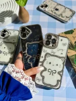 قاب Hello Kitty نگینی (کدC2122) - Image 3