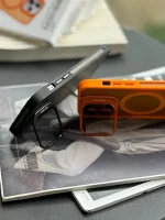 قاب Matte CasePro Lens with MagSafe استند شو با لنز رینگی (کدC1608) - Image 9