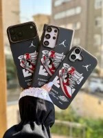 قاب Jordan 1 RED آیفون / سامسونگ / شیائومی (کدC2149) - Image 4