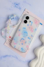 قاب Pastel Star Dolphin با آویز (کدC2251) - Image 2