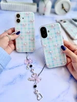 قاب Pink Seoul با آویز (کدC2031)