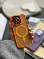 قاب Matte CasePro Lens with MagSafe استند شو با لنز رینگی (کدC1608) - Image 3