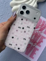 قاب Kawaii Pink Star آیفون (کدC2216) - Image 7