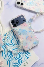 قاب Pastel Star Dolphin با آویز (کدC2251)