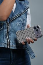 قاب موبایل آیفون آلفا گری لویی ویتون - Image 4