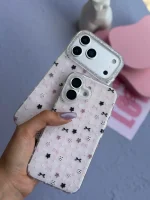 قاب Kawaii Pink Star آیفون (کدC2216) - Image 5