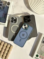 قاب Matte CasePro Lens with MagSafe استند شو با لنز رینگی (کدC1608) - Image 12