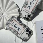 قاب موبایل کلاسیک YSL گلدار - Image 6