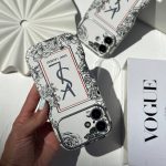 قاب موبایل کلاسیک YSL گلدار - Image 8
