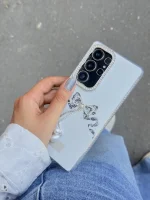 قاب پاپیون دور لنز نگین/شاین Lovely Power سامسونگ و شیائومی (کدC2262) - Image 3