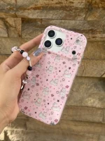 قاب Pink Paws با آویز (کدC2271) - Image 2