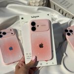 قاب موبایل پینکی گلیتر اتوفوکس - Image 16