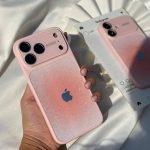 قاب موبایل پینکی گلیتر اتوفوکس - Image 15
