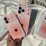 قاب موبایل پینکی گلیتر اتوفوکس - Image 11