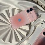 قاب موبایل پینکی گلیتر اتوفوکس - Image 5