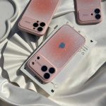 قاب موبایل پینکی گلیتر اتوفوکس - Image 3