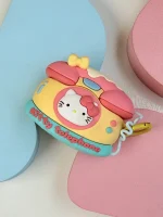 کاور ایرپاد سیلیکونی Kitty Telephone (کدa0327) - تصویر 4