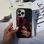 قاب موبایل چرمی لیلیوم چری - Image 15