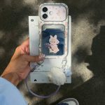 قاب گوشی جاکارتی خرگوشی گلدار - تصویر 5